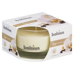 Свеча в стекле ароматическая Bolsius 50/80 ваниль