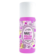 Средство NailLOOK Nail polish remover for natural 100 мл