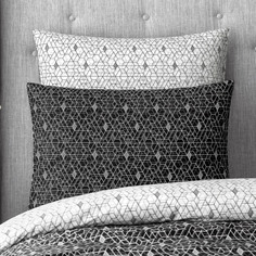 Комплект наволочек Togas бейкер черный 50x70. 2пр