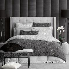 Постельный комплект Togas бейкер черный 220х240/240х270/50х70-2