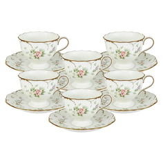 Набор чайных пар Narumi Воспоминание 6 шт Наруми