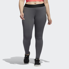 Удлиненные леггинсы Alphaskin Sport (Plus Size) adidas Performance