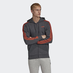 Флисовая толстовка Essentials 3-Stripes adidas Performance