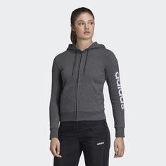 Флисовая толстовка Essentials Linear adidas Performance