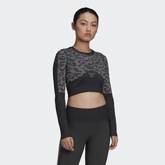 Укороченный лонгслив для фитнеса TRUEPURPOSE adidas by Stella McCartney
