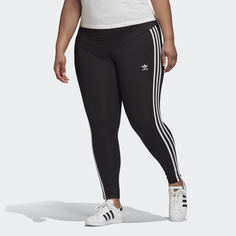 Леггинсы 3-Stripes (Plus Size) adidas Originals