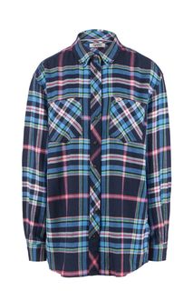 Рубашка свободного кроя в клетку Tommy Jeans