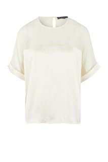 Блуза с полупрозрачной вставкой Love Republic