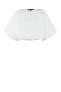 Блуза из хлопка с объемными рукавами Love Republic