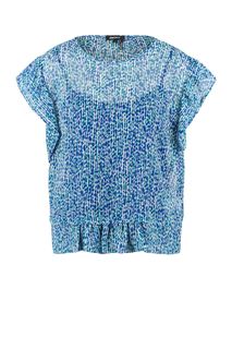 Блуза с драпированными рукавами Dkny