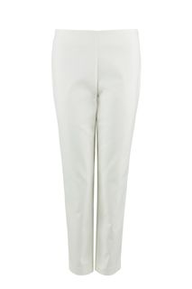 Укороченные брюки белого цвета Dkny