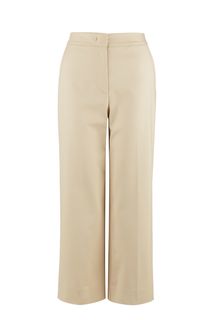 Брюки из хлопка бежевого цвета Tommy Hilfiger