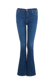 Синие расклешенные джинсы Stella Replay