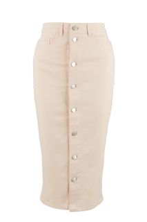 Облегающая джинсовая юбка средней длины Love Republic