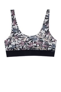 Хлопковый бюстгальтер с цветочным принтом Calida