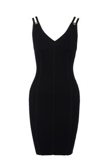 Трикотажное платье в рубчик Love Republic