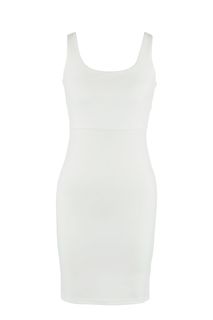 Короткое платье молочно-белого цвета Befree