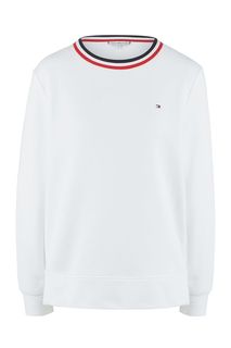 Однотонный хлопковый свитшот Tommy Hilfiger