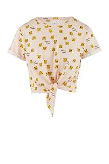 Хлопковая футболка с завязками Befree