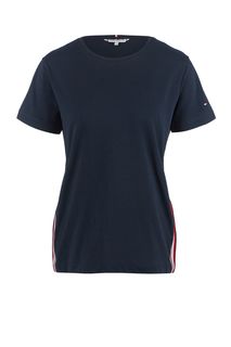 Футболка из хлопка с круглым вырезом Tommy Hilfiger