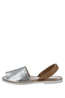 Сандалии из натуральной кожи с выделкой под рептилию Tamaris