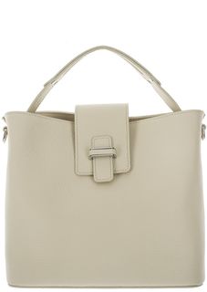 Маленькая сумка из зерненой кожи с тонким плечевым ремнем Deboro