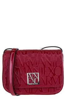 Маленькая красная сумка через плечо Armani Exchange