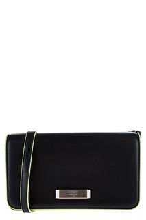 Сумка из гладкой кожи с яркой отделкой Dkny