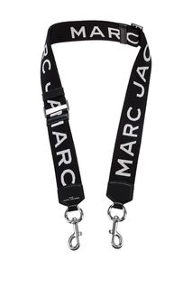 Широкий текстильный ремень для сумки черного цвета Marc Jacobs