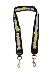 Текстильный ремень для сумки с монограммой бренда Marc Jacobs