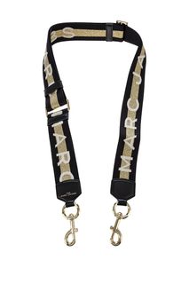 Текстильный ремень для сумки с монограммой бренда Marc Jacobs