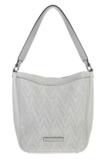 Белая сумка с широкой ручкой Armani Exchange