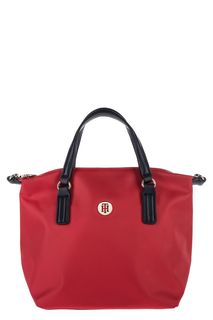 Красная сумка с короткими ручками Tommy Hilfiger