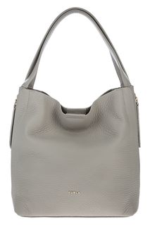 Сумка из зерненой кожи с молниями по бокам Grace Furla