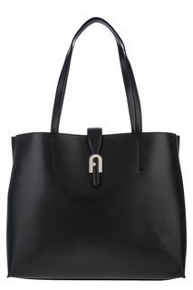 Вместительная кожаная сумка с длинными ручками Sofia Furla