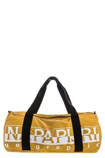 Желтая спортивная сумка с одним отделом на молнии Napapijri