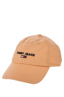 Бейсболка из хлопка с логотипом бренда Tommy Jeans