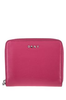 Кошелек из фактурной кожи на молнии Dkny