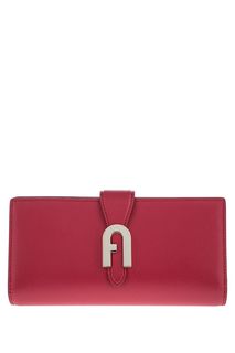 Кожаный кошелек с дополнительной визитницей Sofia Furla