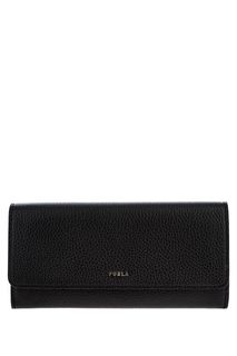 Кошелек из зерненой кожи с откидным клапаном Babylon Furla