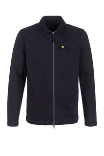 Легкая хлопковая куртка на молнии Lyle & Scott