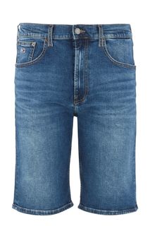 Синие джинсовые шорты с пятью карманами Tommy Jeans