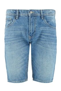 Джинсовые шорты синего цвета Tom Tailor Denim