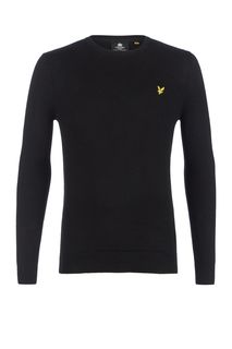 Хлопковый джемпер с круглым вырезом Lyle & Scott