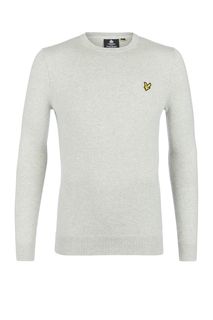 Хлопковый джемпер с круглым вырезом Lyle & Scott