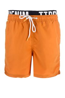 Однотонные купальные шорты с двумя карманами Tom Tailor Denim