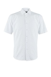 Рубашка из хлопка с короткими рукавами Conti Uomo