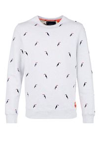 Хлопковый свитшот с вышивкой Superdry