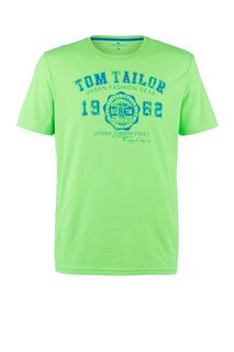 Футболка с круглым вырезом Tom Tailor