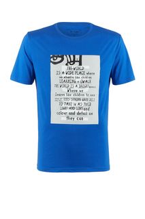 Футболка из хлопка с короткими рукавами La Biali